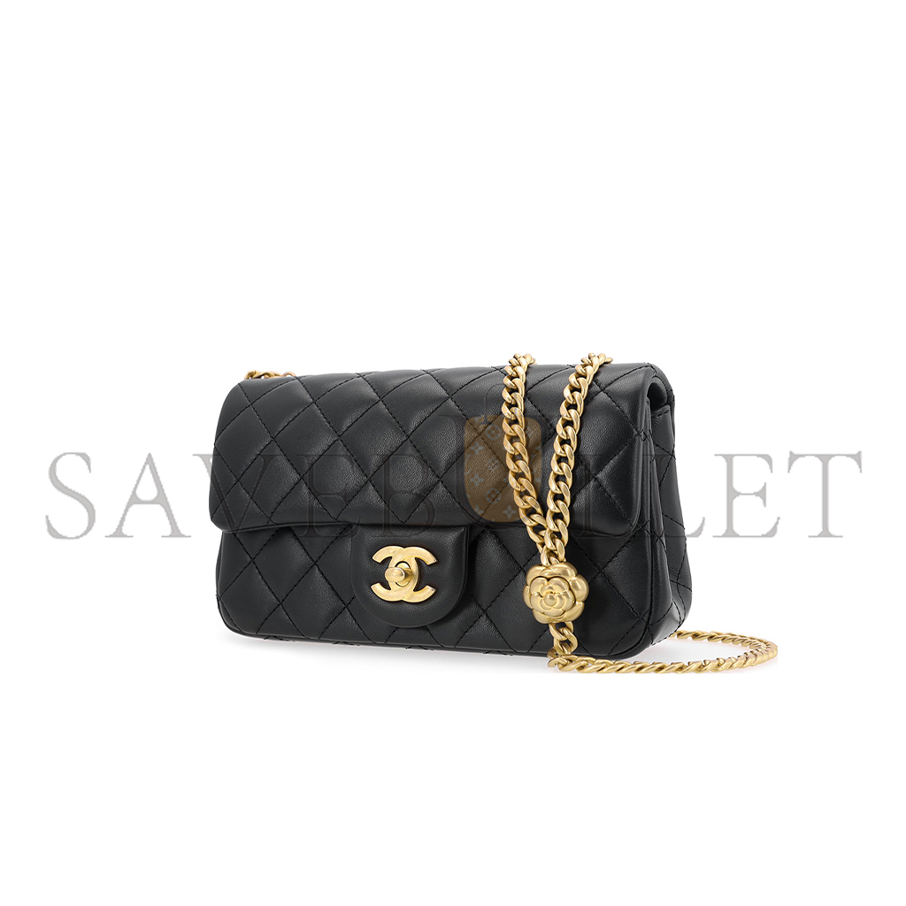 CHANEL MASTER SHEEPSKIN CHAIN BAG SHOULDER BAG CROSSBODY BAG MINI WOMEN